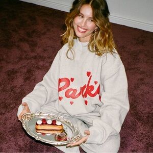 NWOT Sold Out PARKE Sweetheart Mockneck